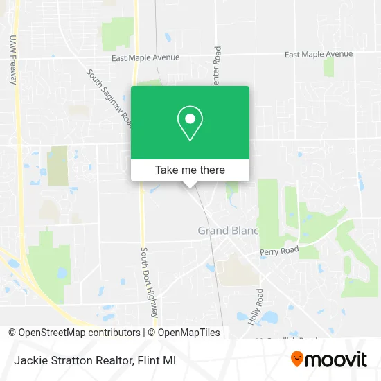 Jackie Stratton Realtor map