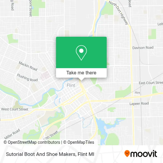 Sutorial Boot And Shoe Makers map