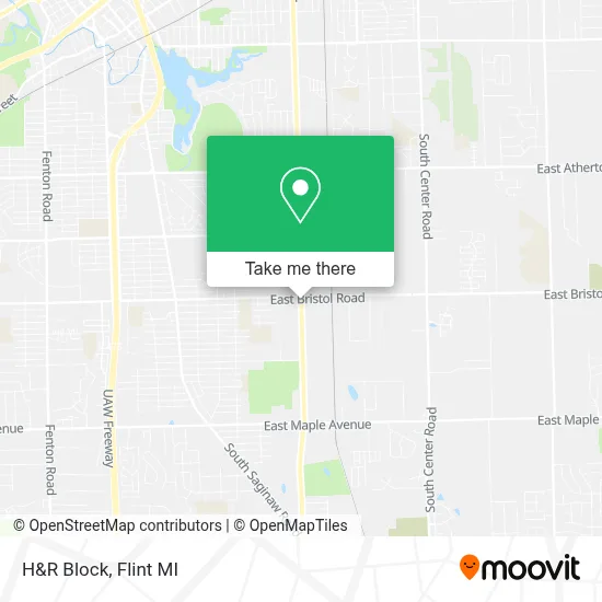 H&R Block map