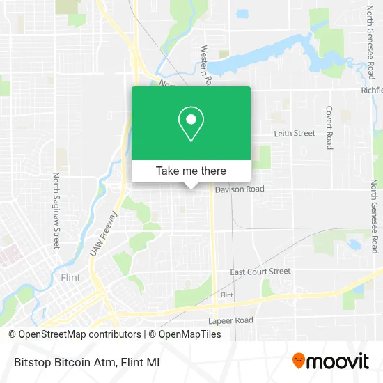 Bitstop Bitcoin Atm map