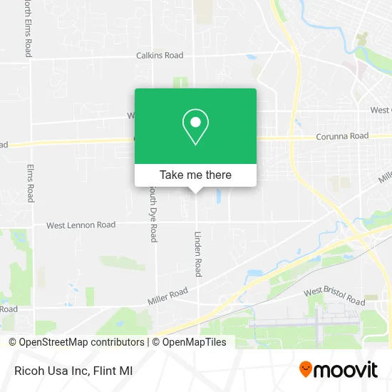 Ricoh Usa Inc map