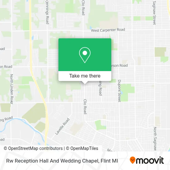 Rw Reception Hall And Wedding Chapel map