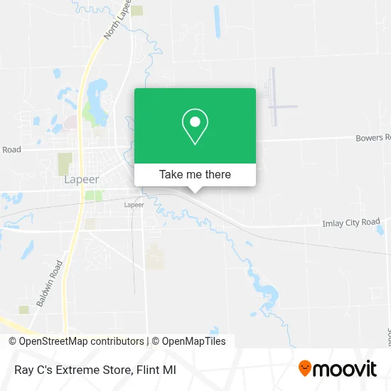 Ray C's Extreme Store map