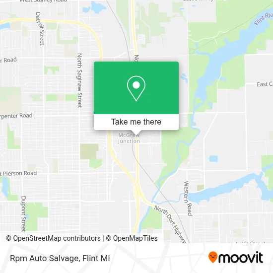Rpm Auto Salvage map