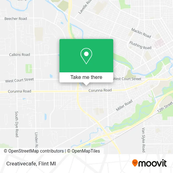 Creativecafe map