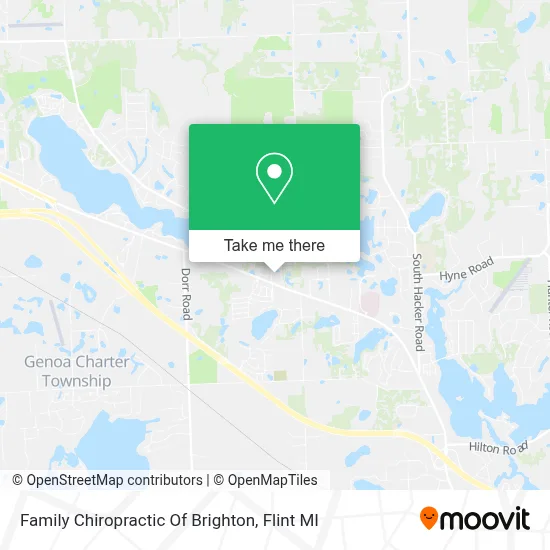 Family Chiropractic Of Brighton map
