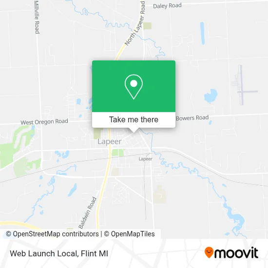 Web Launch Local map
