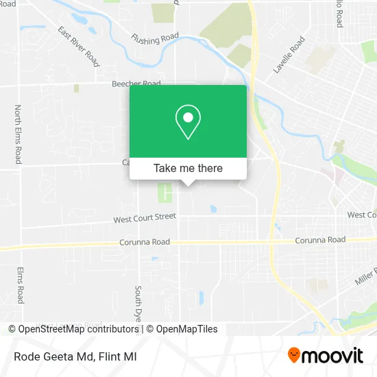 Rode Geeta Md map