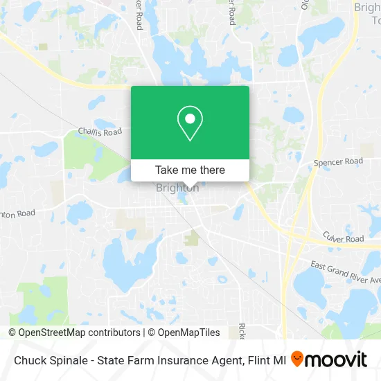 Chuck Spinale - State Farm Insurance Agent map