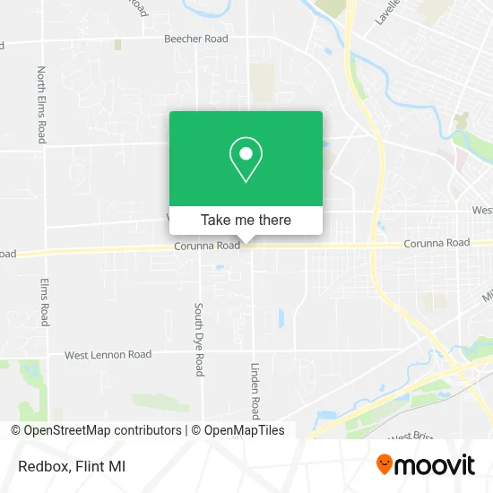 Redbox map