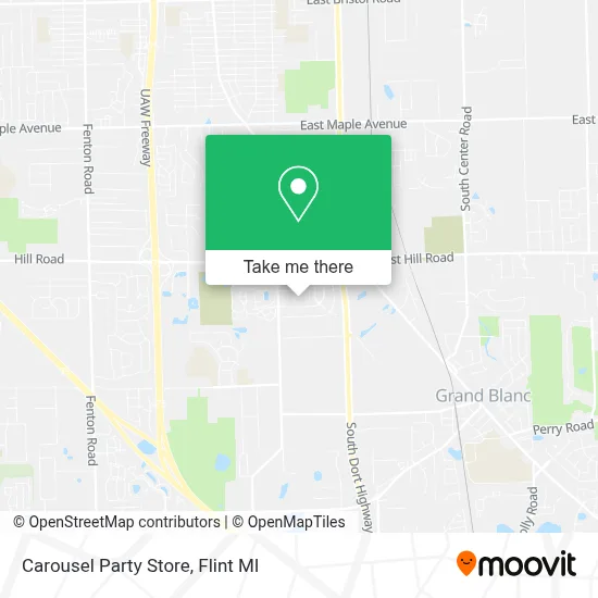Carousel Party Store map
