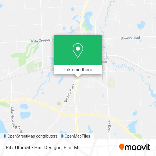 Ritz Ultimate Hair Designs map