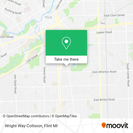 Wright Way Collision map