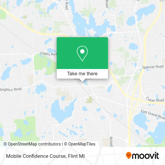 Mobile Confidence Course map
