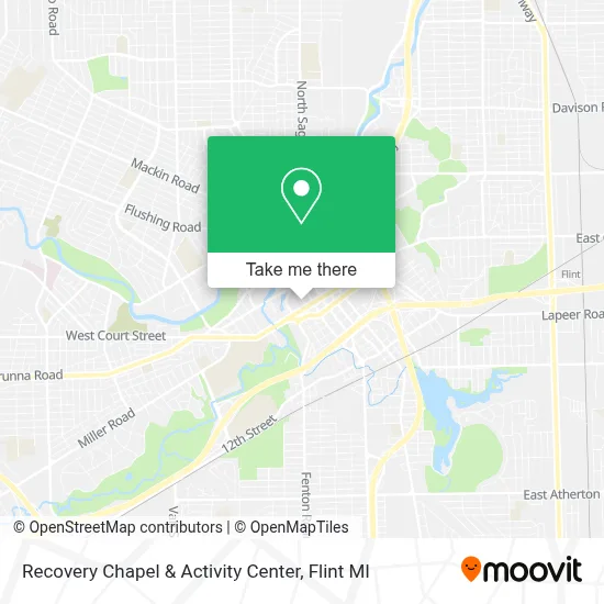 Recovery Chapel & Activity Center map