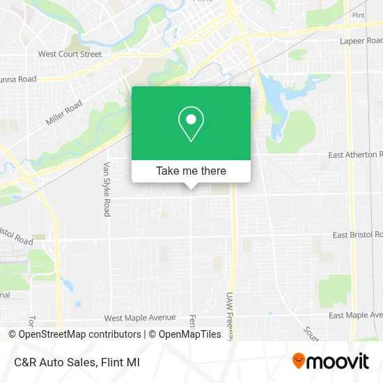 C&R Auto Sales map