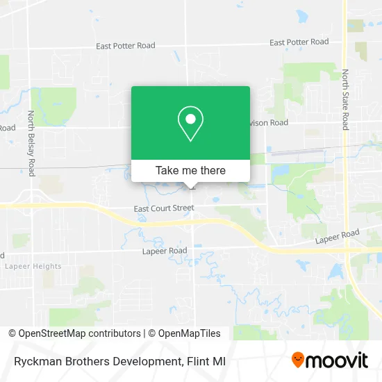 Ryckman Brothers Development map
