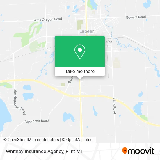 Whitney Insurance Agency map