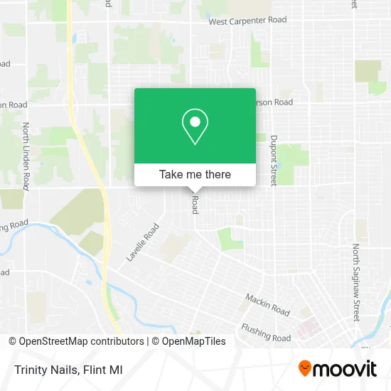 Trinity Nails map