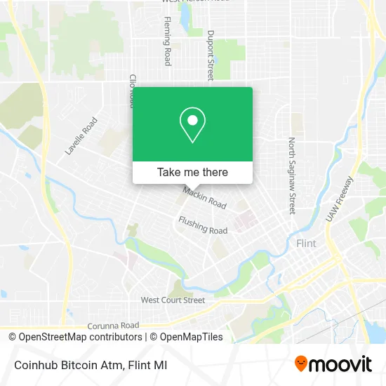Coinhub Bitcoin Atm map