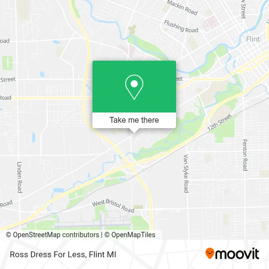 Ross Dress For Less map