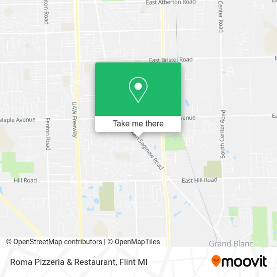 Roma Pizzeria & Restaurant map
