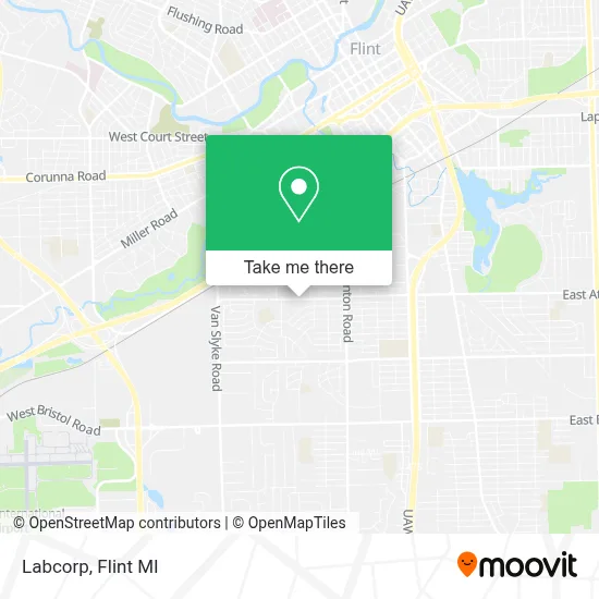 Labcorp map