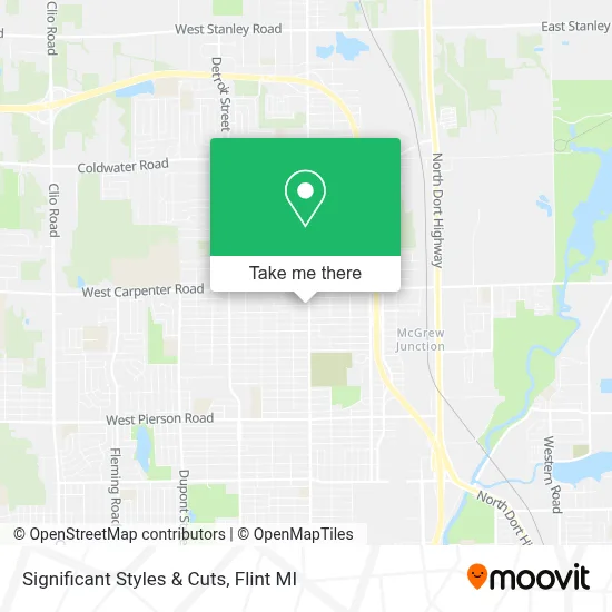 Significant  Styles & Cuts map