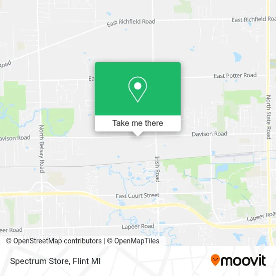 Spectrum Store map
