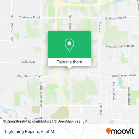 Lightining Repairs map