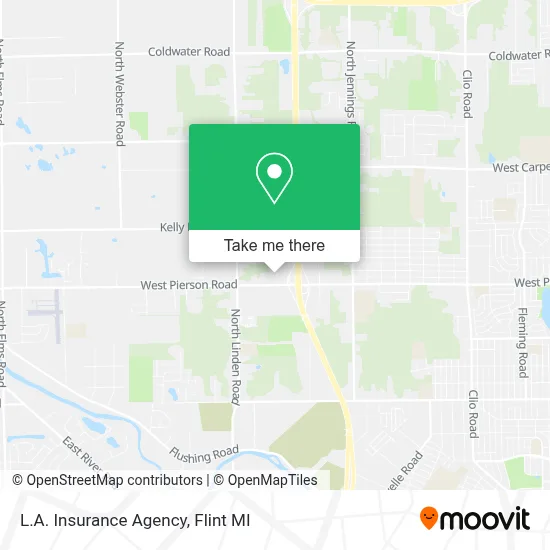 L.A. Insurance Agency map