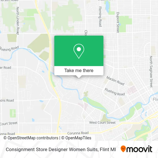 Consignment Store Designer Women Suits map