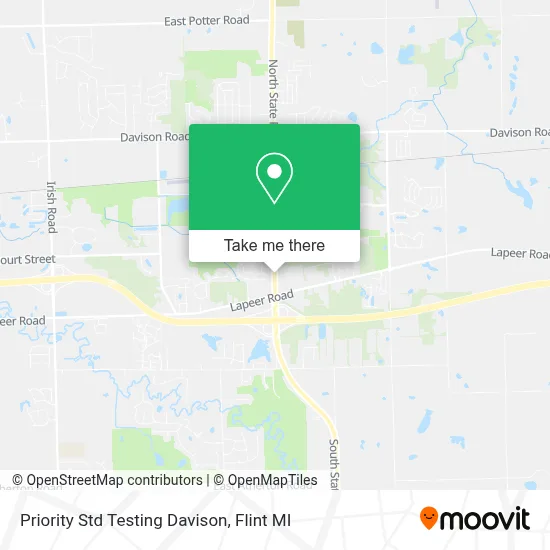 Priority Std Testing Davison map
