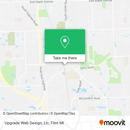 Upgrade Web Design, Llc map