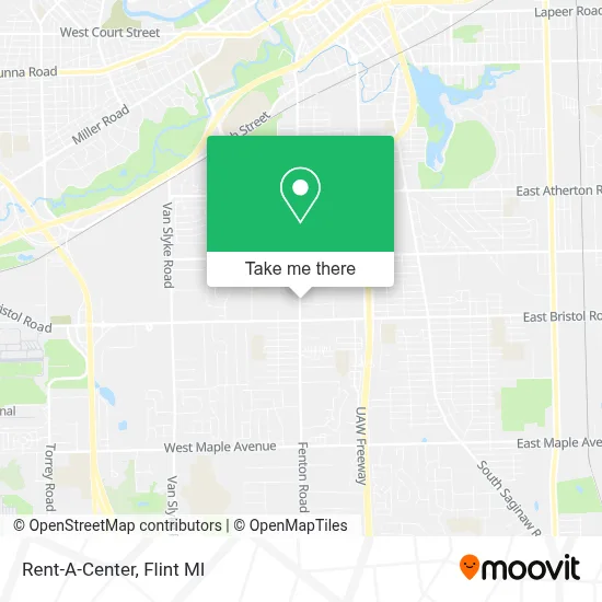 Rent-A-Center map