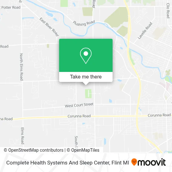 Complete Health Systems And Sleep Center map