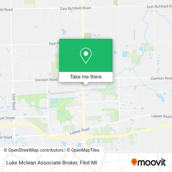 Luke Mclean Associate Broker map