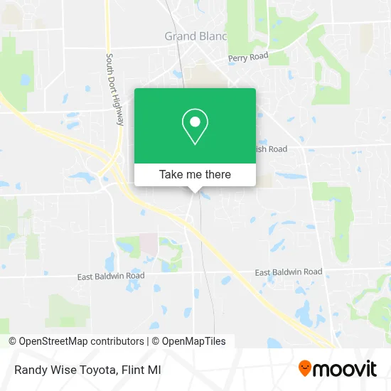 Randy Wise Toyota map