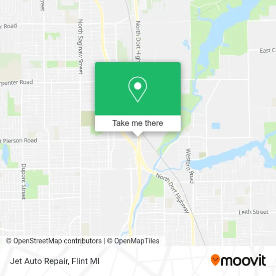 Jet Auto Repair map