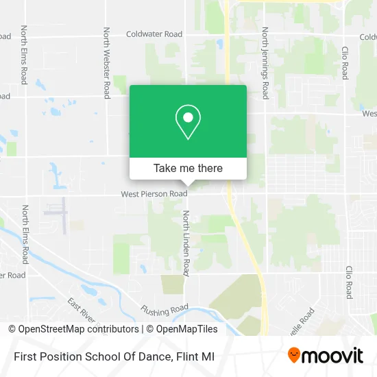 First Position School Of Dance map