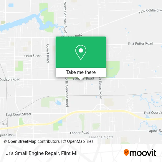 Jr's Small Engine Repair map