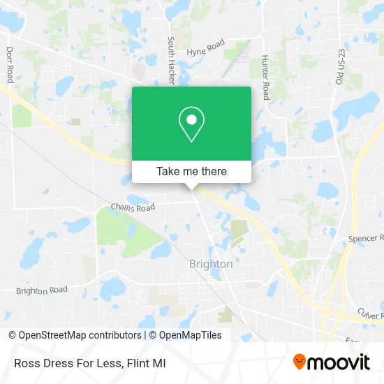 Ross Dress For Less map