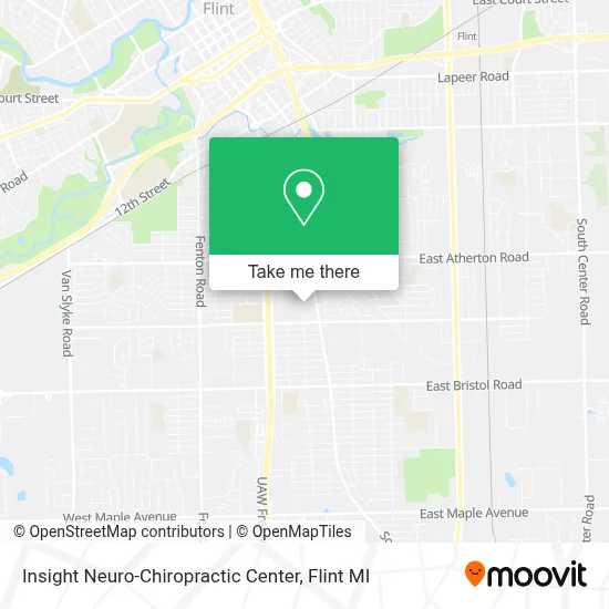 Insight Neuro-Chiropractic Center map