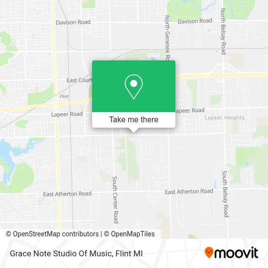 Grace Note Studio Of Music map