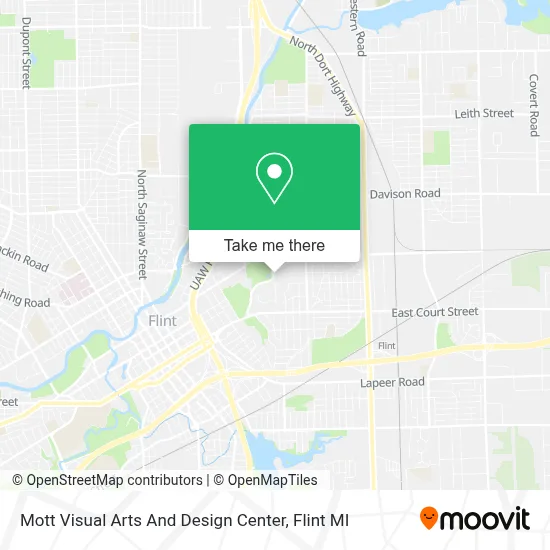 Mott Visual Arts And Design Center map