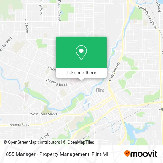 855 Manager - Property Management map