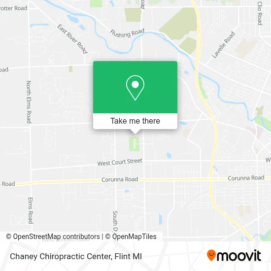 Chaney Chiropractic Center map