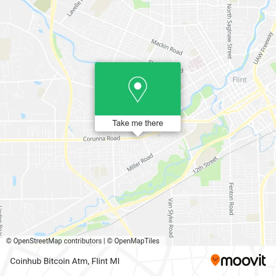 Coinhub Bitcoin Atm map