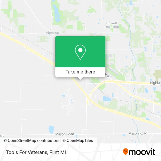 Tools For Veterans map