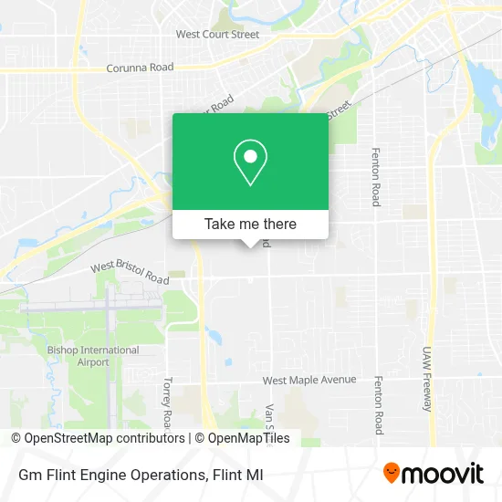 Gm Flint Engine Operations map